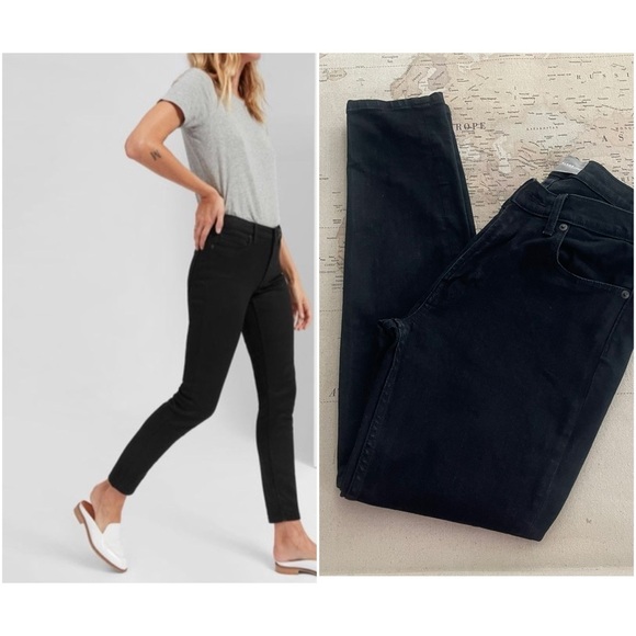Everlane Denim - Everlane Black Mid Rise Jeans Size 29 Regular